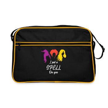 Hocus Pocus I put a Spell on you - Retro Bag - black/gold - Front