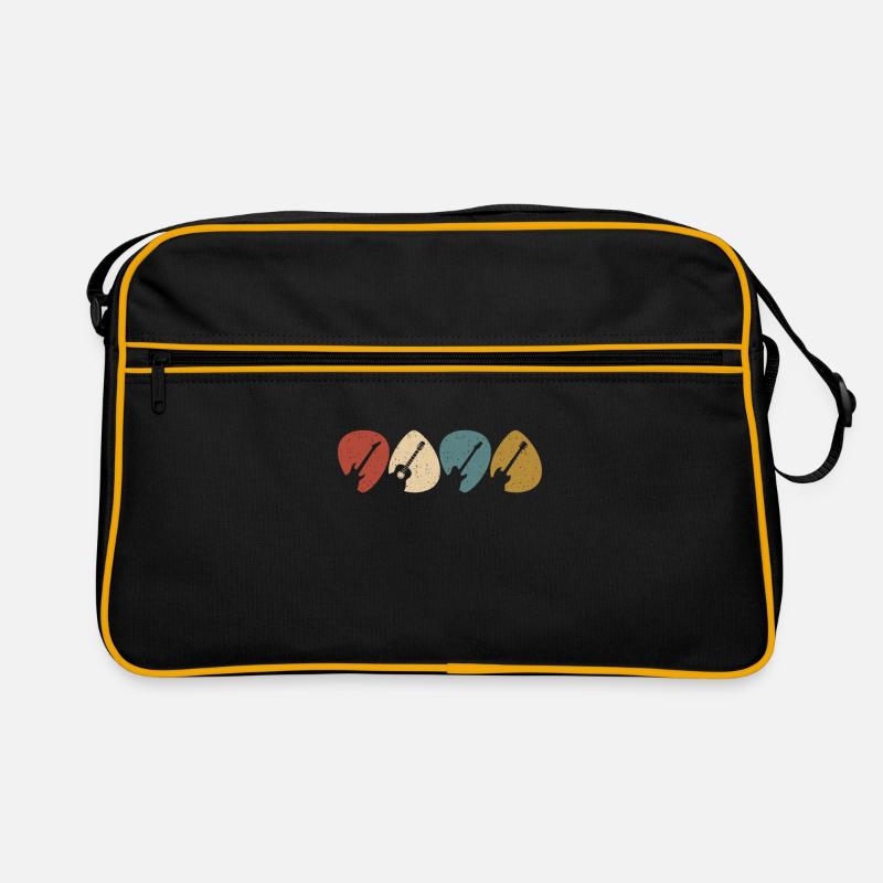 Vintage Guitar Pick Retro Bag