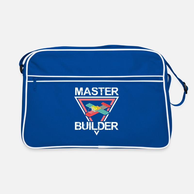 Master Builder Plane Toy for Expert Builders Dad Retro Bag