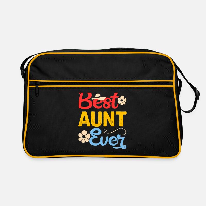 Best Aunt Ever Retro Bag