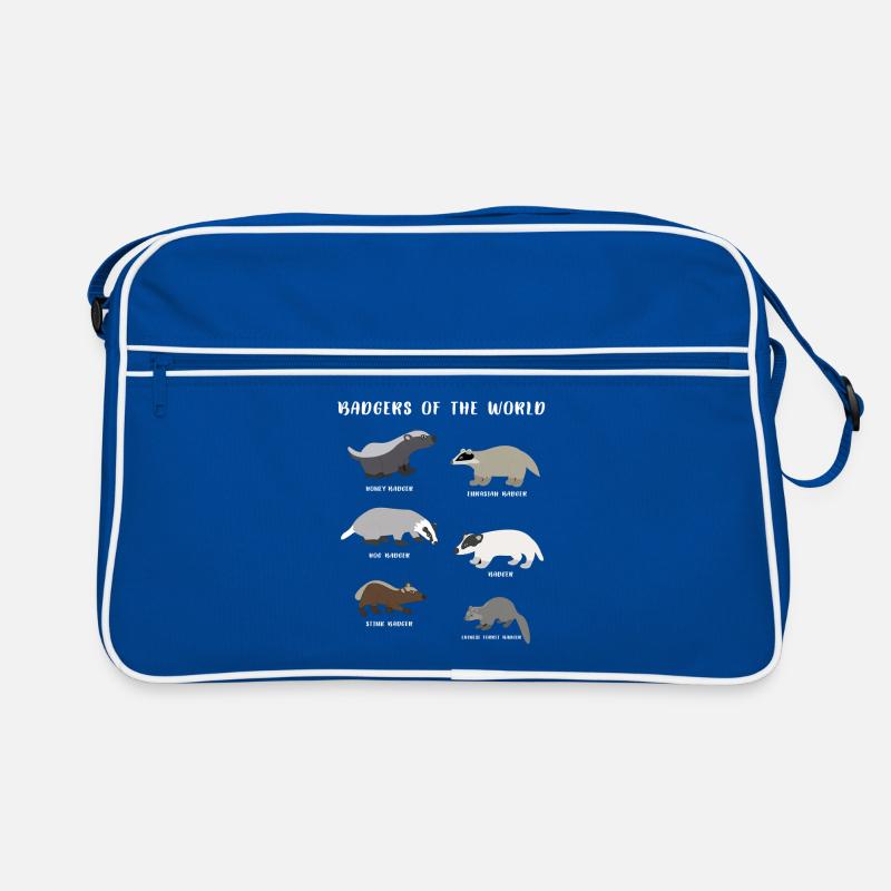 Dachs der Welt Retro Tasche