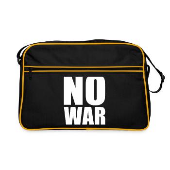 No war - Sac Retro - noir/or - Devant