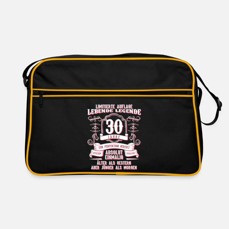 30 anniversaire drôle idée de cadeau Sac Retro