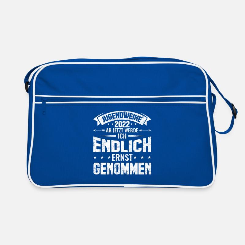 Jugendweihe 2022 | Jugendweihe Geschenk Retro Tasche