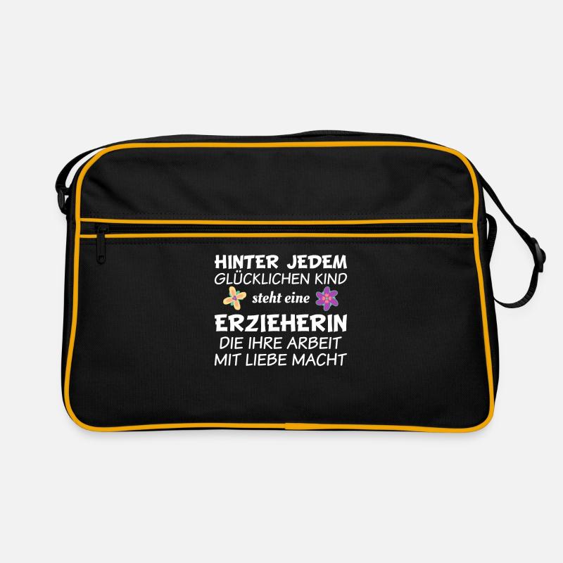 Erzieherin Retro Tasche