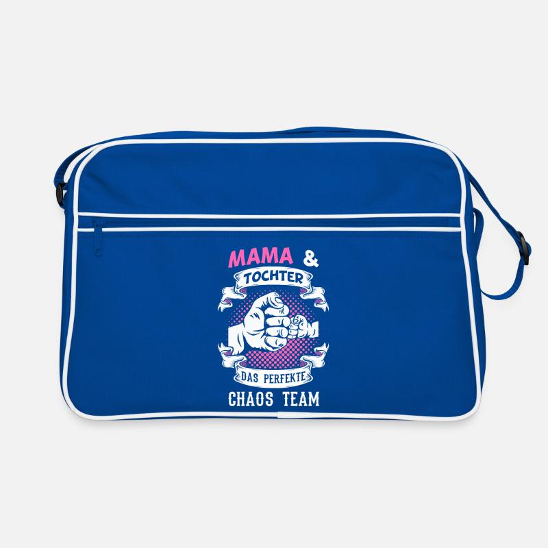 Mama & Tochter Partnerlook Geschenkidee Retro Tasche