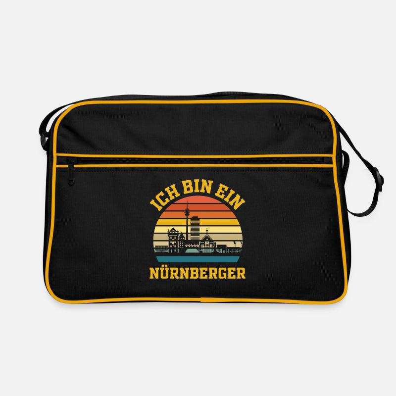 Nürnberg | Ich bin ein Nürnberger Retro Tasche