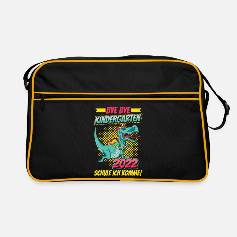 Einschulung 2022 | Schulkind Junge Sohn Geschenk Retro Tasche