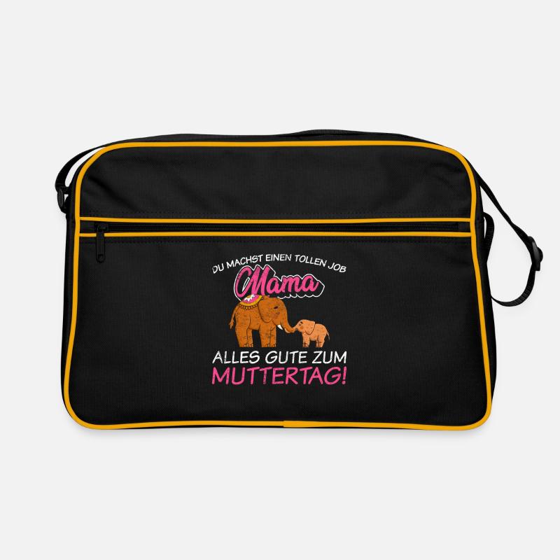 Mama Muttertag | Muttertagsgeschenk Retro Tasche