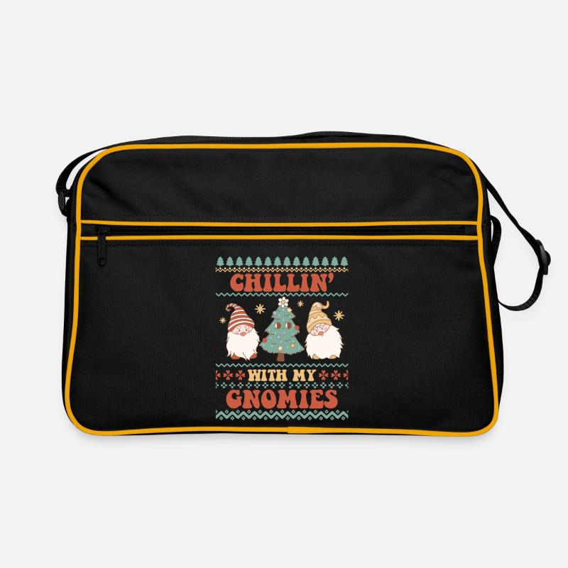 Hässlicher Weihnachtspullover Retro Tasche
