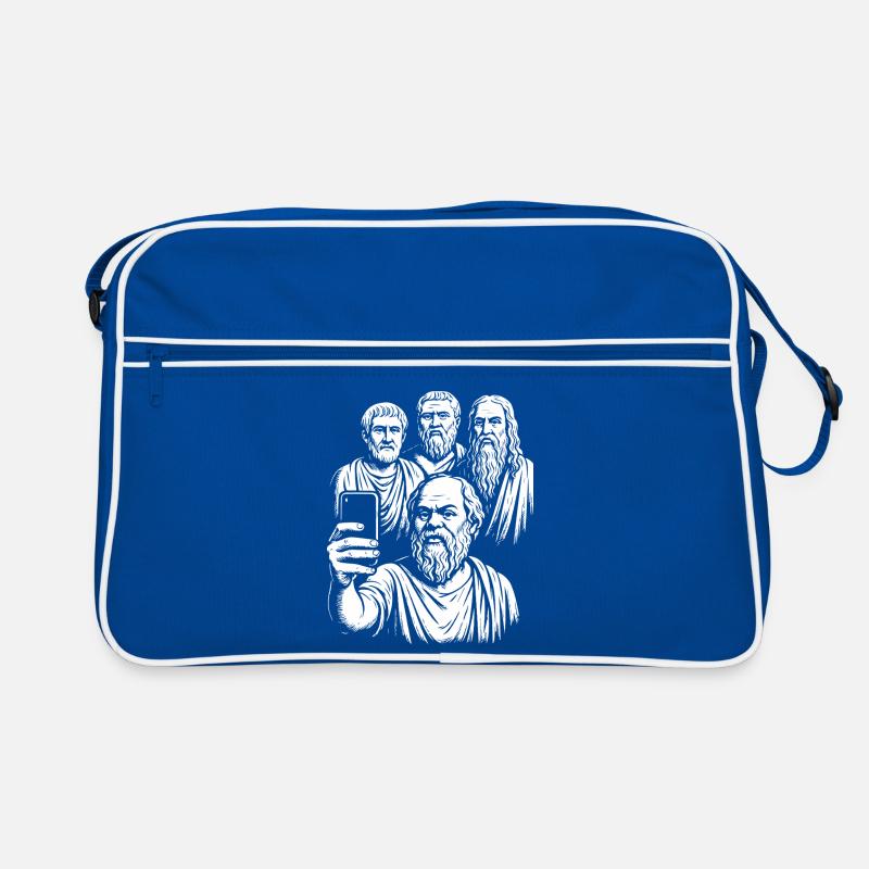 Philosophes grecs antiques Selfie Sac Retro