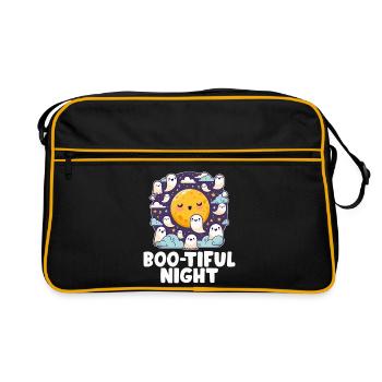 Nuit Boo-Tiful des Fantômes - Sac Retro - noir/or - Devant
