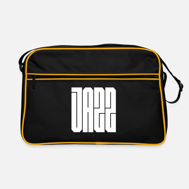 Jazz Block Typography Retro Bag