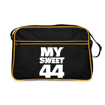 Suess 44 - Retro Bag - black/gold - Front