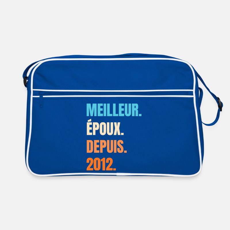 Bester Ehemann seit 2012 Geschenk-Ehemann Retro Tasche