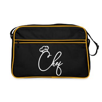 Chef Chef - Sac Retro - noir/or - Devant