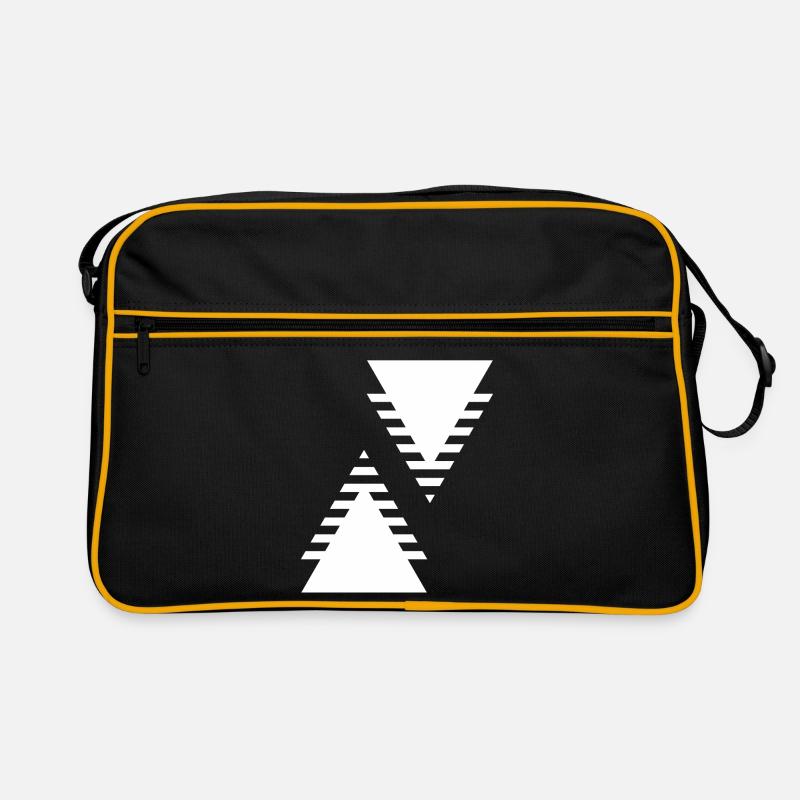 Conception des triangles géométriques Sac Retro
