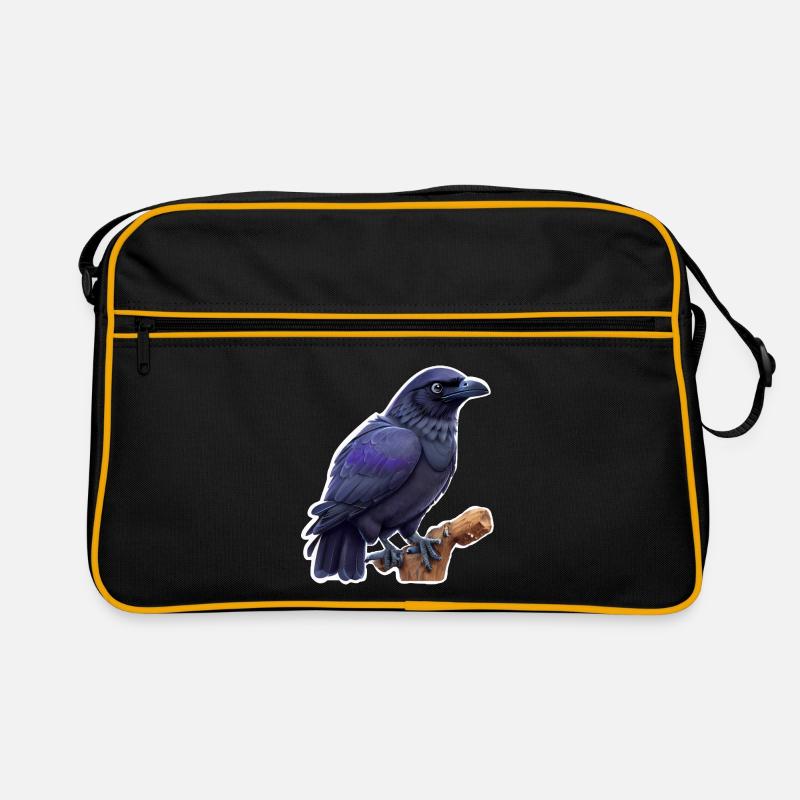 Corbeau Sac Retro