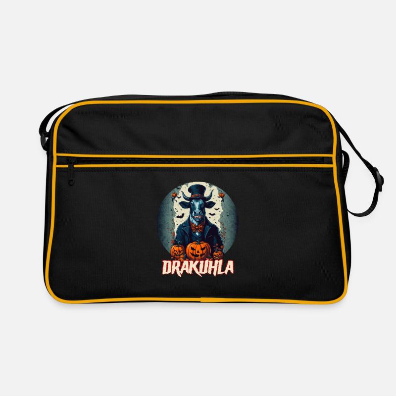 Dracula Vache Vampire Drakuhla Sac Retro