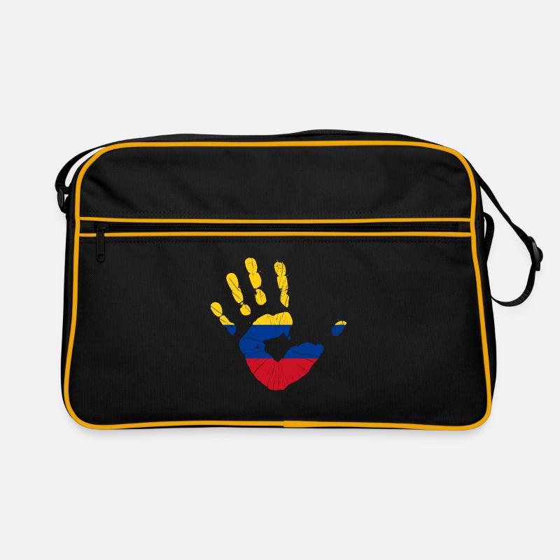 Colombie Drapeau drapeau de la main Drapeau colombien Sac Retro