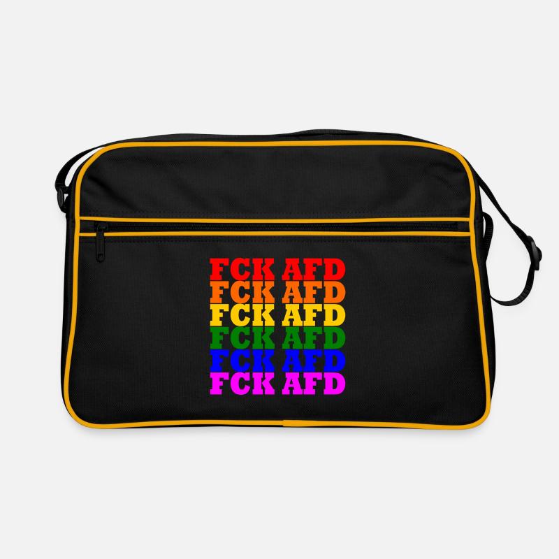 Fck afd Retro Tasche