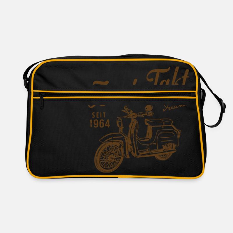 Simson Schwalbe Zweitakt Freunde Retro Tasche