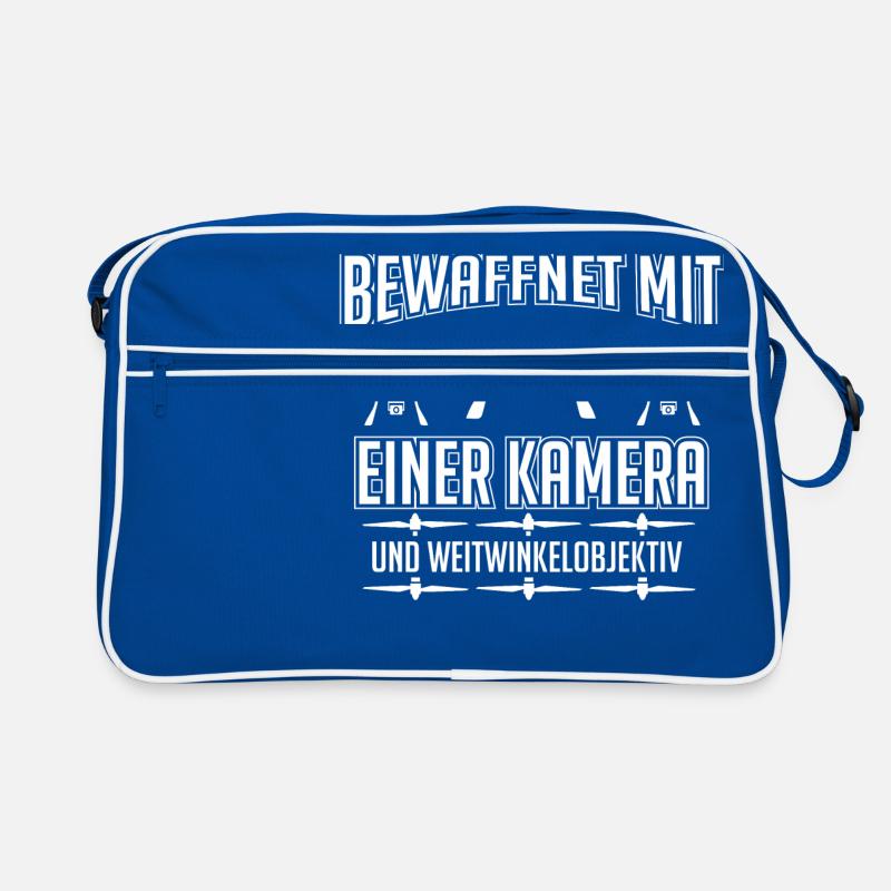My drone is armed with a camera Retro Bag