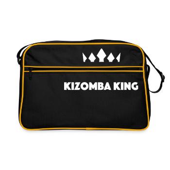Kizomba King Dancer Latino - Sac Retro - noir/or - Devant