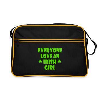 Everyone loves an irish girl - Sac Retro - noir/or - Devant