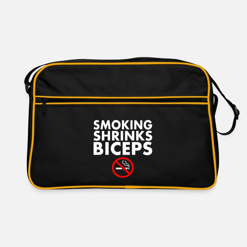 Smoking shrinks the biceps Sac Retro