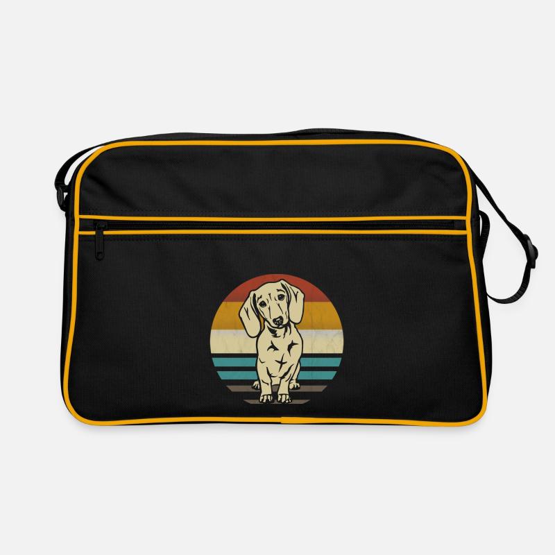 Dachshund Breed Dachshund Teckel 70s 80s retro Retro Bag