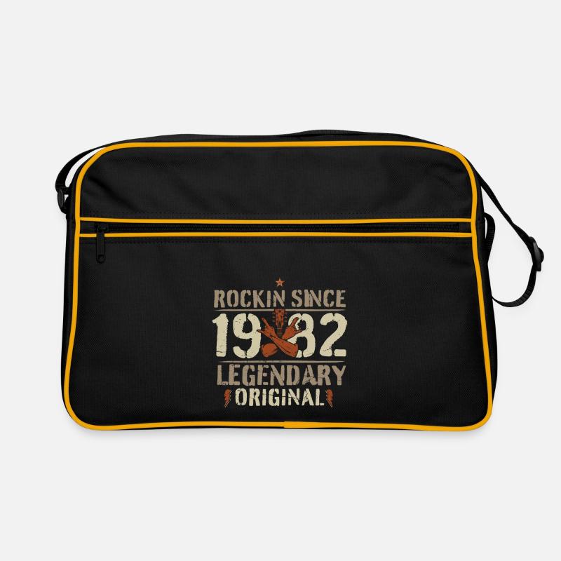 1982 40 Jahre Rock and Roll Geburtstag Geschenk Retro Tasche