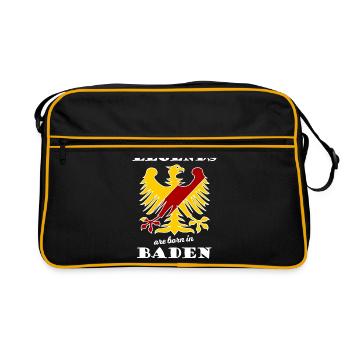 Les légendes badoises - Sac Retro - noir/or - Devant