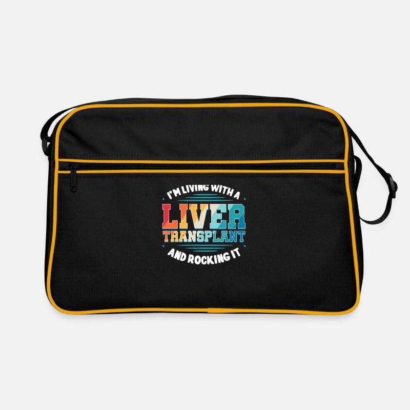 Je vis avec une greffe de foie Sac Retro