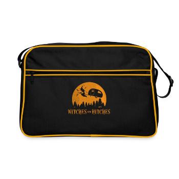 SORCIÈRES AVEC DES SORCIÈRES - Sac Retro - noir/or - Devant