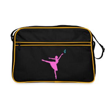 Dancer - Retro Bag - black/gold - Front
