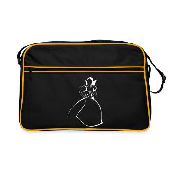REJWARKA MARKA - Retro Bag - black/gold - Front