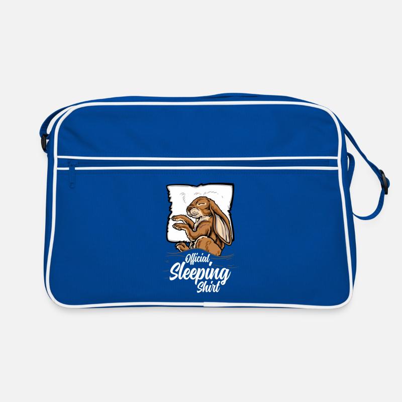 Official Sleeping Shirt Rabbit Rabbit Pajamas Retro Bag