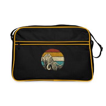 Highland écossais Highland Cattle Highland - Sac Retro - noir/or - Devant