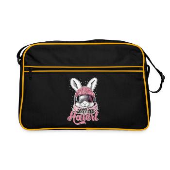 Après Ski Bunny Skier Après Ski Party Women - Retro Bag - black/gold - Front