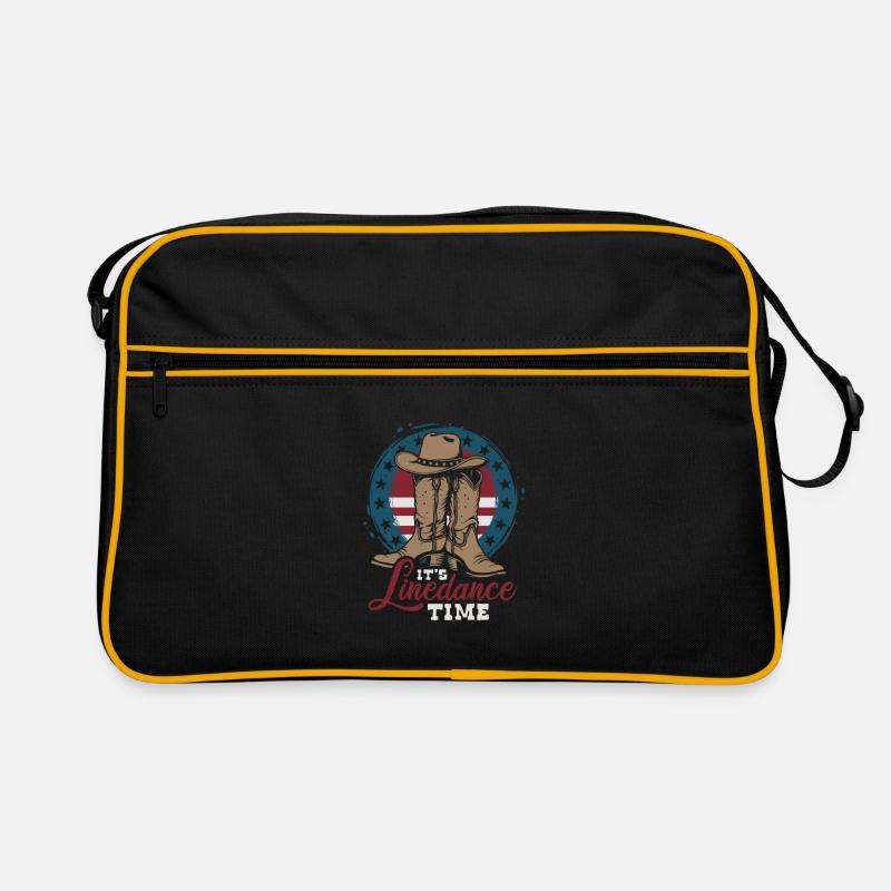 It's Linedance Time - Country Fan - Gift Retro Bag