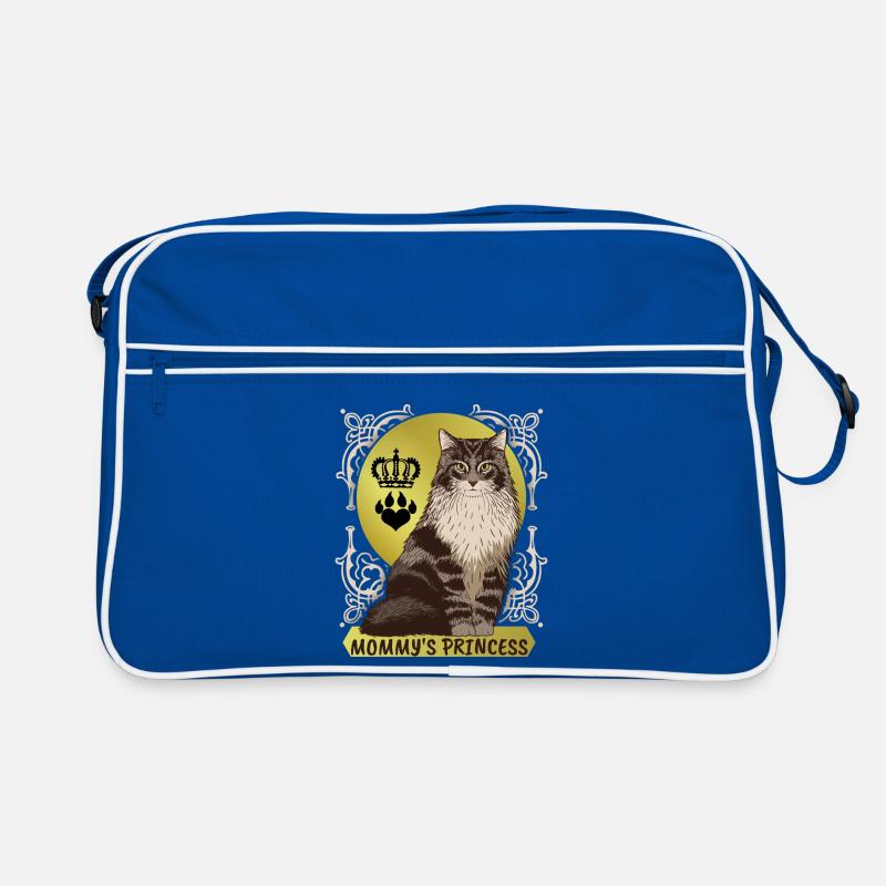 Princesse Chat, Style Vintage, Maman Princesse Sac Retro