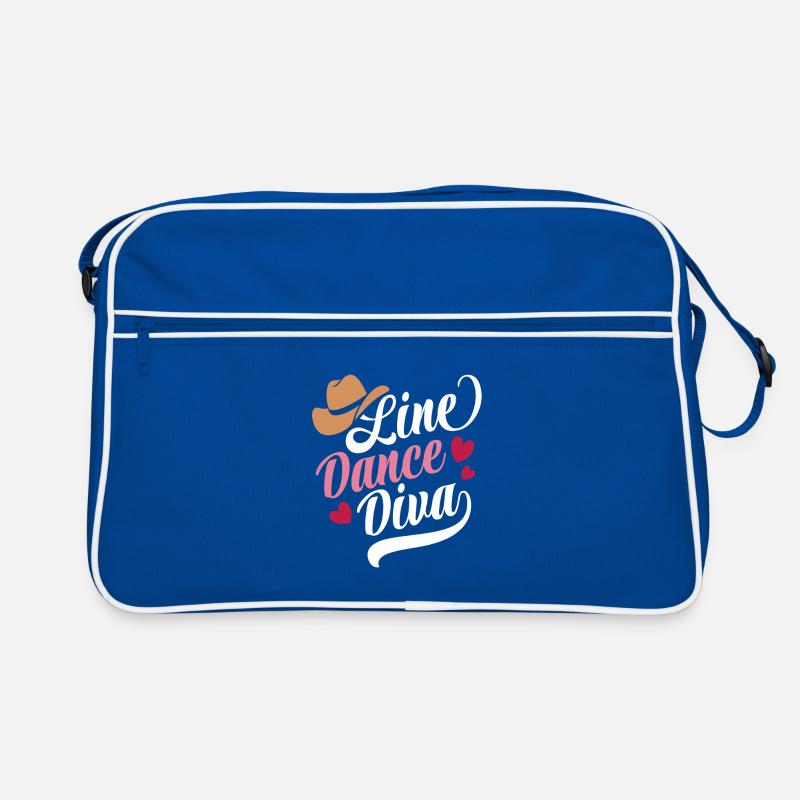 Linedance Diva - Country Fan - Geschenk Retro Tasche
