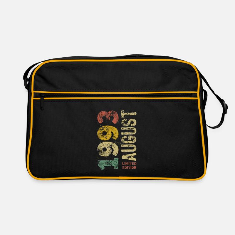 Limited Edition August 1993 Geburtstag - Geschenk Retro Tasche