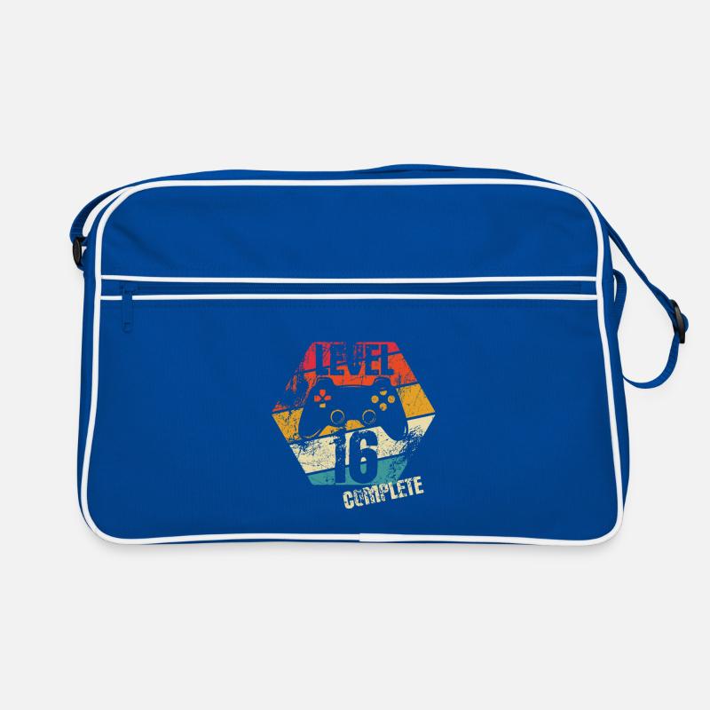 Level 16 Complete - Gamer - Birthday - Gift Retro Bag