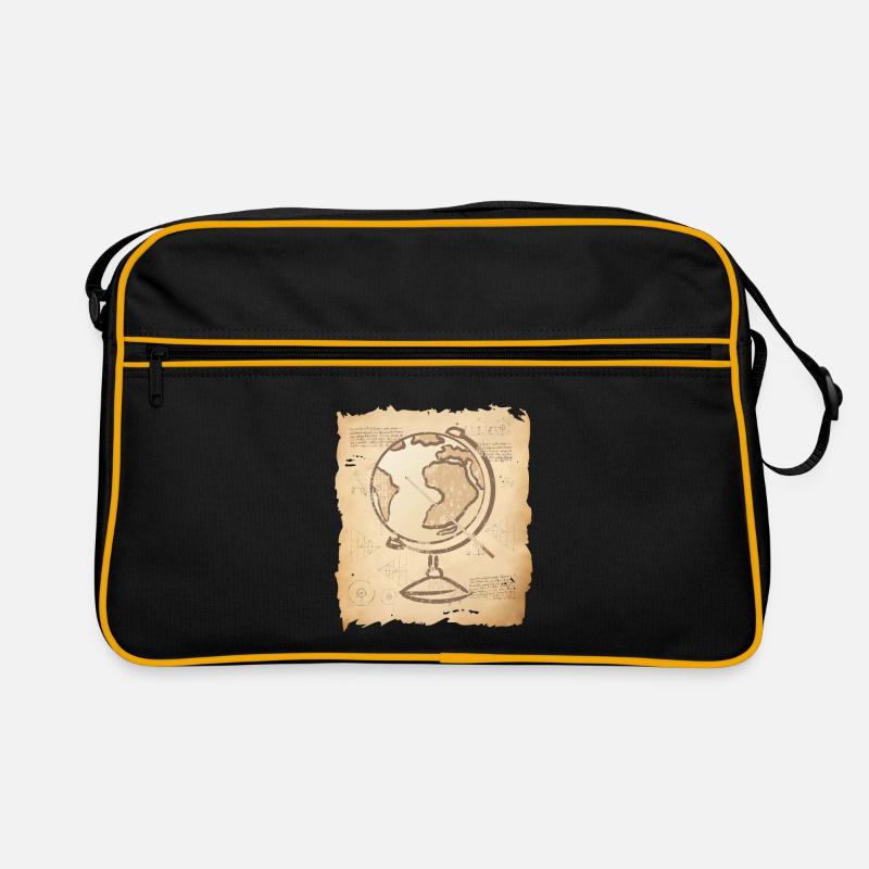Geography - Vintage Globe & Pointer Retro Bag