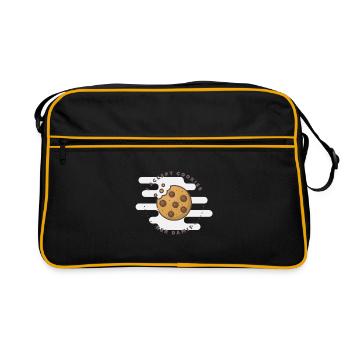 AcceptCookies (Cookie-Amour Edition) - Sac Retro - noir/or - Devant