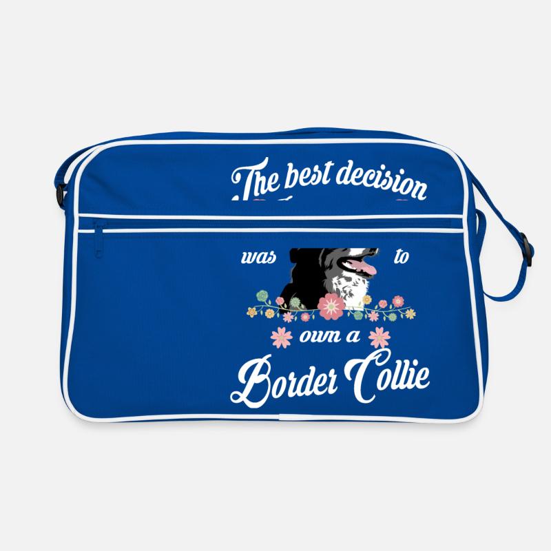 Border Collie Sac Retro