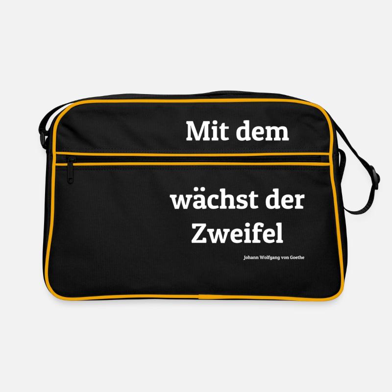 Goethe Citation Sac Retro