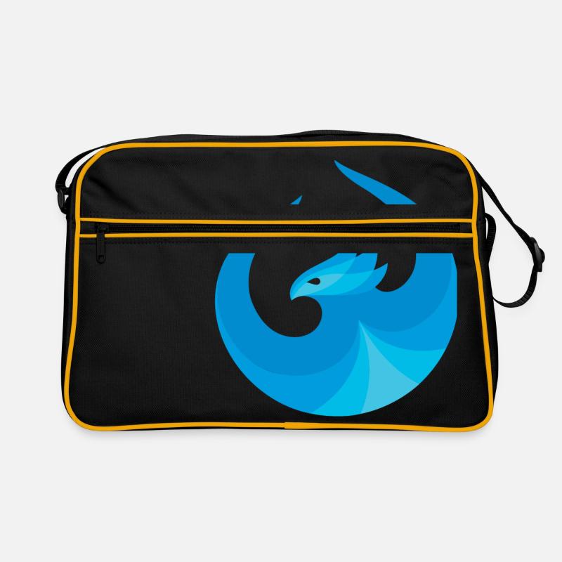 UI5 Bleu Phoenix Sac Retro